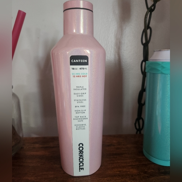 Sparkling glitter 16oz Corkcicle canteen - Picture 1 of 4